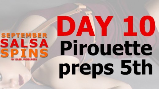 Day 10 - Salsa Lady styling - Piroutte Preps 5th- FB Share