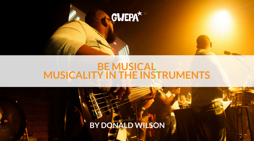 Be Musical: Musicality in the instruments